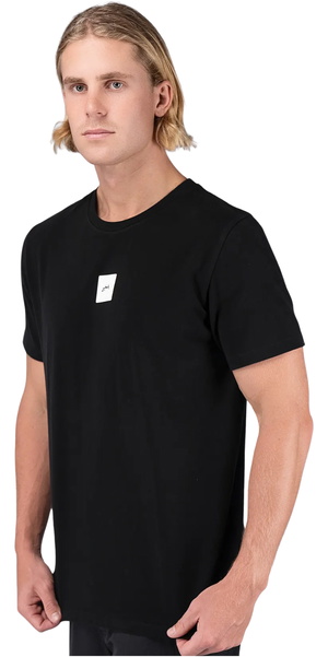 Zhik Hombres Camiseta De Algodón Con Logotipo TEE-0734-M-BLK - Negro